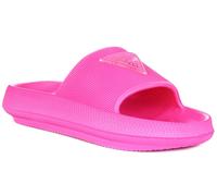 Guess 4G Infradito In Gomma Da Spiaggia Fucsia Donna UK 3 - 9