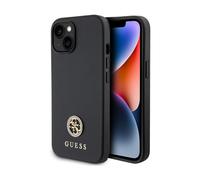 Guess 4G Logo in metallo con strass, nero - iPhone 15