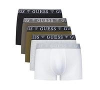 GUESS Boxer 5 Pack Trunk U4YG16K6YW1 Uomo Colore FM0F beige, grigio sfumato, oliva, nero S Regular