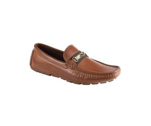 GUESS Aarav, Mocassini Uomo, Cognac 210, 41 EU