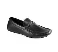 GUESS Aarav, Mocassini Uomo, Nero 003, 41 EU