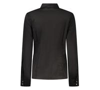 Guess Abbigliamento Donna Camicie Camicia maniche lunghe Nero M Collo All\'itali