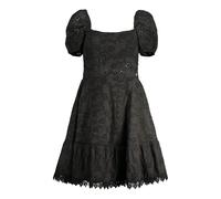 Guess, ,Dresses ,Donna ,Nero ,S Abito in Cotone Nero