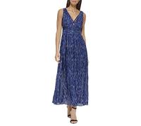 Guess Abito A Canotta Testurizzato con Scollo Vestito da Cocktail Donna