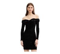 Guess - Abito in Velluto Bardot - - Dresses - Donna - Nero - S