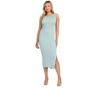GUESS Abito lungo da donna senza maniche Jiulia, Nebbia di schiuma marina, M