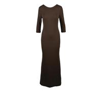 Guess - Abito Lungo in Stretch - - Dresses - Donna - Marrone - XS