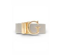 Guess, ,Accessories ,Donna ,Bianco ,L James 4G Logo Belt