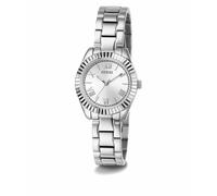 GUESS Orologio analogico 'Mini Luna' nero / argento / bianco naturale, Taglia One Size