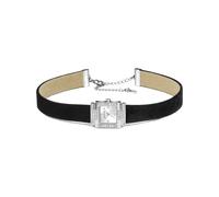 Guess, ,Accessories ,Donna ,Nero ,ONE SIZE Orologio Analogico con Cristalli