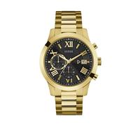Guess, ,Accessories ,Uomo ,Giallo ,ONE SIZE Orologio Analogico in Acciaio Dorato con Quarzo