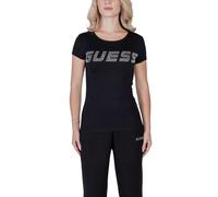 Guess Active Black Cotton T-Shirt - IT38|XS