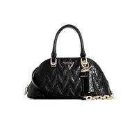 GUESS Adelard Dome Satchel, Cartella Donna, Nero, One Size