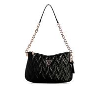 GUESS Adelard Top Zip Shoulder Bag, Borsa a Tracolla Donna, Nero, One Size