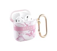 Guess AirPods 2 Custodia in marmo - Rosa