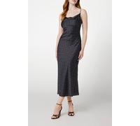 GUESS Akilina Dress Black On White Pois Taglia: S | Abiti Midi Outlet | Donna | Nero