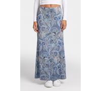 GUESS Alanis Midi Skirt Floral Paisley Blue Taglia: 36 | Minigonne Outlet | Donna | Blu