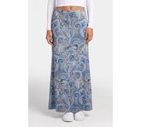 GUESS Alanis Midi Skirt Floral Paisley Blue Taglia: 40 | Minigonne Outlet | Donna | Blu