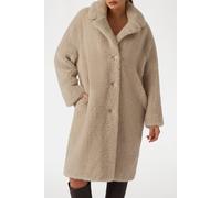 GUESS Alina Coat Cemento Taglia: L | Giacche in ecopelliccia Outlet | Donna |