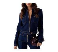 Guess - Amelie Jacket - -Jackets -Donna -Blu -S