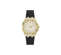 GUESS Orologio analogico 'SHIMMER' oro / nero, Taglia One Size