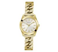 GUESS Orologio analogico 'Serena' oro / bianco, Taglia One Size