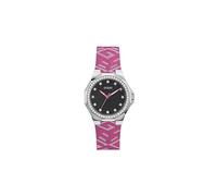 Guess Orologio AVRIL GW0598L1 Analogico Donna Silicone Multicolore Rosa/Nero