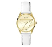 GUESS Orologio analogico ' EMBLEM ' oro / bianco, Taglia One Size