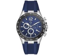 Gc Orologio analogico 'Audacious ' blu / grigio argento, Taglia One Size