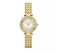 Gc Orologio analogico 'Vogue' giallo oro / argento / trasparente / bianco, Taglia One Size