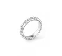 GUESS Anello da donna Infinity, Acciaio inossidabile, Cristallo, es_MX