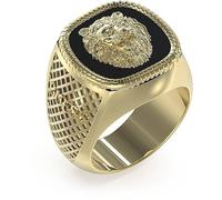 GUESS Anello da Uomo della Collezione Lion King. L'anello ha Come Simbolo Leone ed ha Misura 26 Trendy cod. JUMR04003JWYGBK66