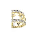 GUESS Anello gioielli JUBR03320JWYG54 marca, taglia unica, oro, senza pietra preziosa, Misura unica, Oro, Nessuna pietra preziosa