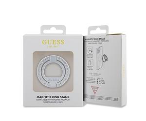 GUESS Anello Stand GUMRSALDGS Argento Strass
