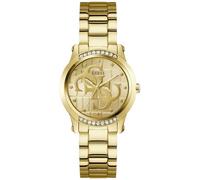 GUESS Orologio Analogico al Quarzo da Donna con Cinturino in Acciaio Inossidabile GW0861L2