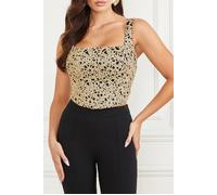 GUESS Annie Top Gold Multi Taglia: XL | Canottiere Outlet | Donna | Giallo
