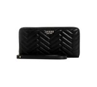 GUESS Anning - Portafoglio grande con cerniera, taglia unica, colore: nero