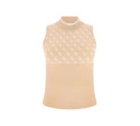 Guess Apparel Top Donna Colore Crema XS
