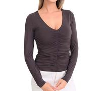 Guess Apparel Top Donna Colore Marrone XS