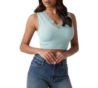 Guess Apparel Top Donna Colore Verde M