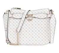 GUESS Arlena Logo Crossbody Hobo White Logo