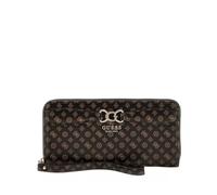 GUESS Arlena Logo SLG Zip Around Wallet L Mocha Logo