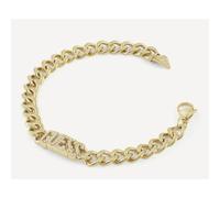 Guess Braccialetto da donna collezione Arm Party. Gioiello in acciaio placcato di colore oro giallo. La referenza è: JUBB04222JWYGS