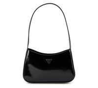 Guess Borsa a tracolla da donna nera in poliuretano solido Arnela Top Zip