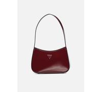 GUESS Arnela Top Zip Shoulder Bag, Borsa a Tracolla Donna, Borgogna, Taglia Unica