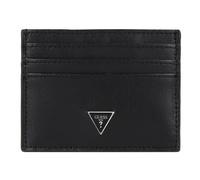 GUESS Astuccio 'MILANO CARD HOLDER' nero / argento Uomo GUESS One Size