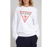 GUESS Audley Cn Fleece Pure White Taglia: S | Maglioni a maglia Outlet | Uomo | Bianco