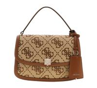 Guess - Audrey Monogramme Flap Bag - - Bags - Donna - Beige - ONE SIZE
