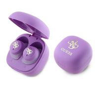 GUESS AURICOLARE BLUETOOTH 5.3 MULTIPOINT ORIGINALE TWS STEREO VIOLET 7957D3A