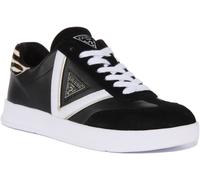 Guess Aviana Casual Scamosciato Lace Up Trainer Donna In Nero Bianco EU 36-42